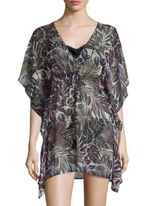 Lively Leaves Coverup, Plus Size
