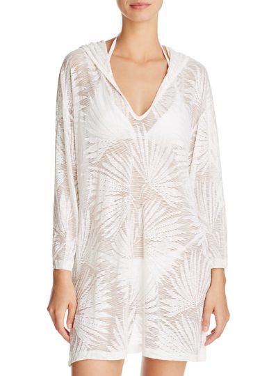 Palm Hooded Cover-Up