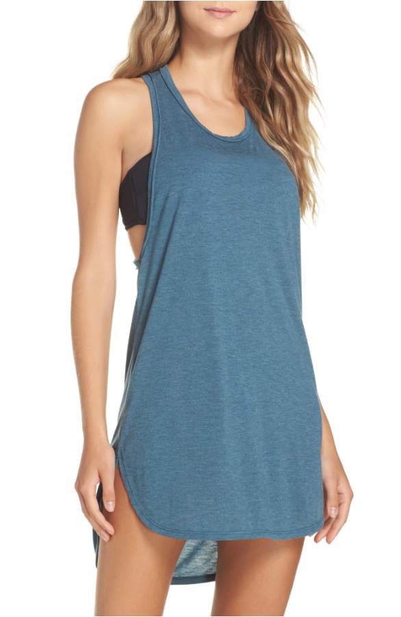 Racerback Cover-Up Tank Dress – SWIM AND SPORT SHOP