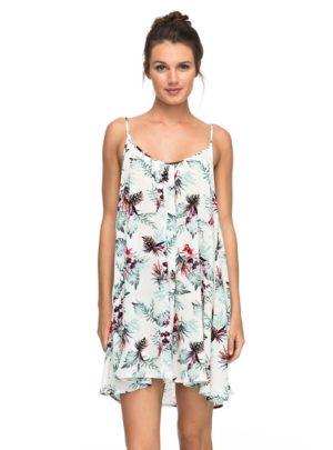 Windy Fly Away Print Cover Up Dress